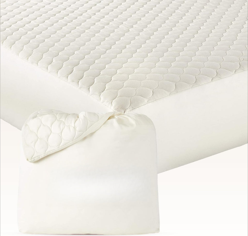 Organic Cotton Twin XL Quilted Bed Pad