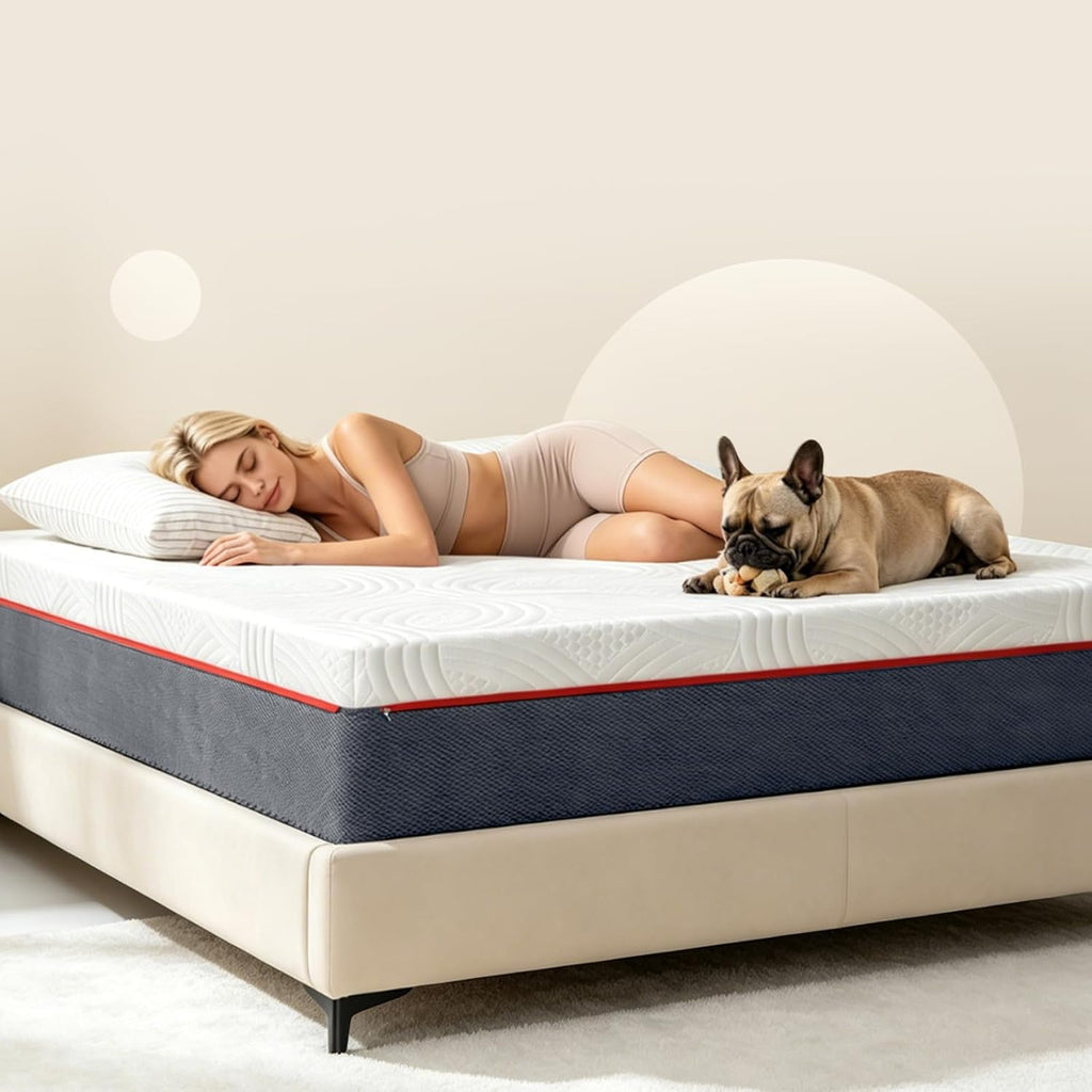 12 Inch Cooling Gel Twin Hybrid Mattress