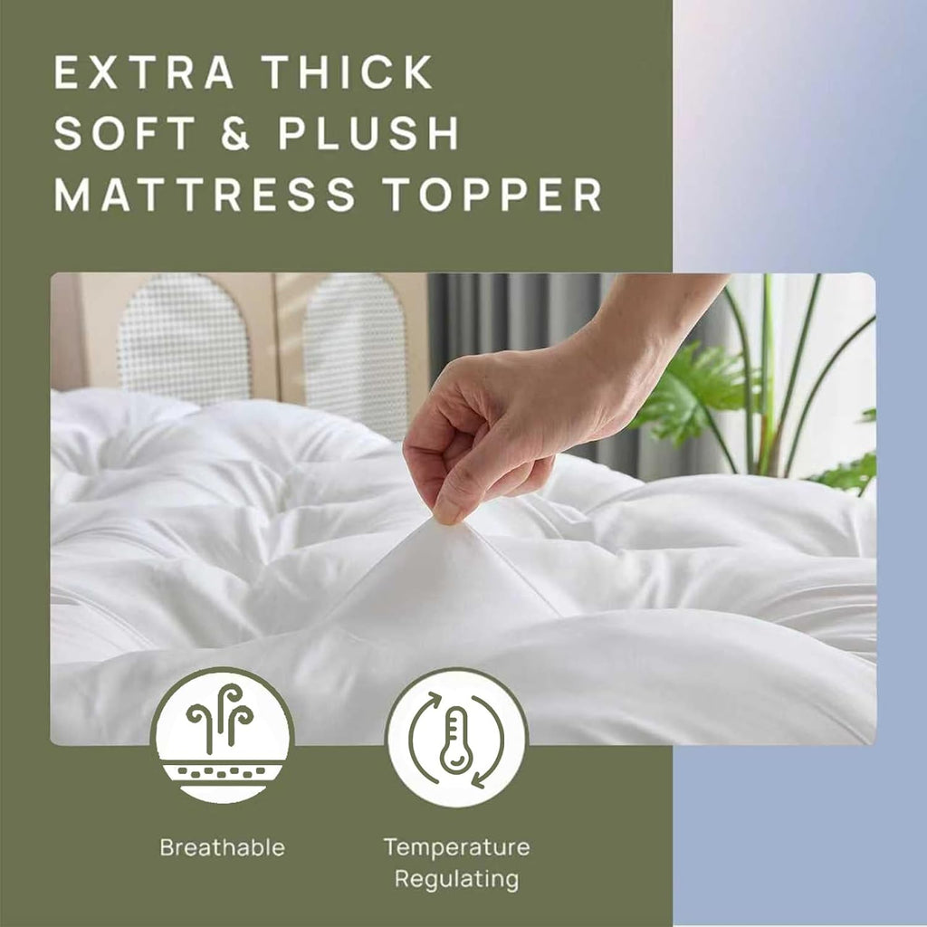 5 Inch Gel Foam Queen Mattress Topper