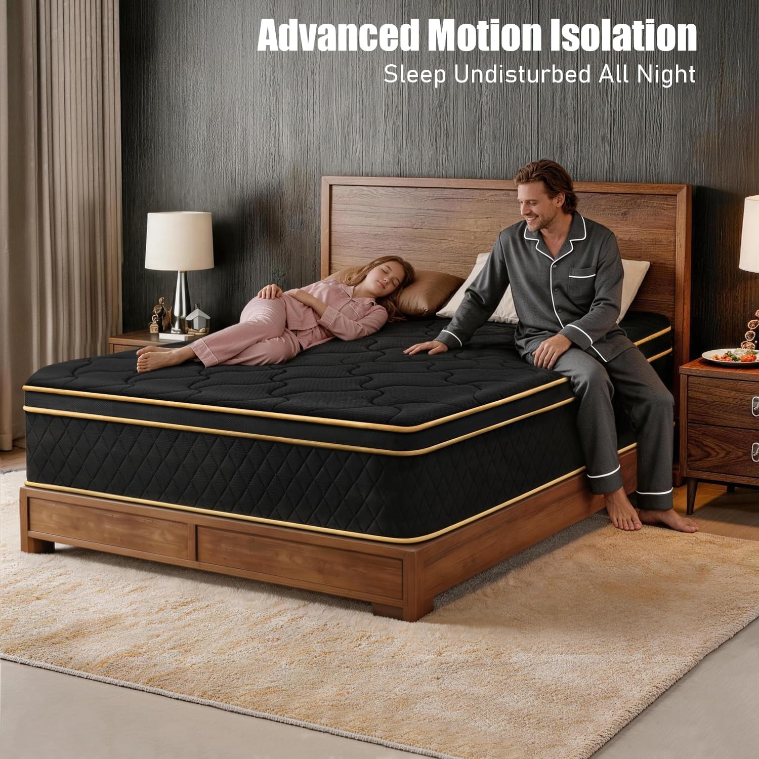 10 Inch Medium Firm Twin Hybrid Mattress
