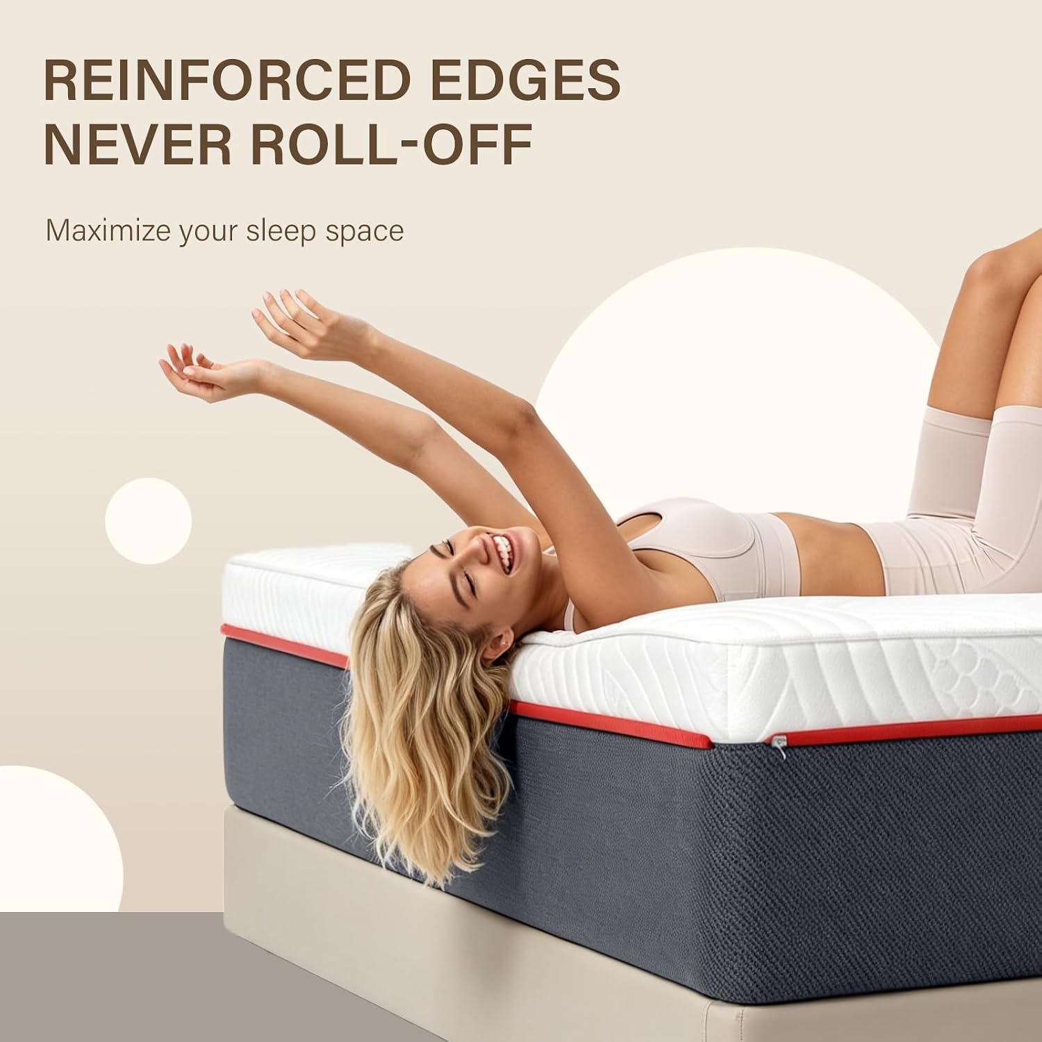 12 Inch Cooling Gel Twin Hybrid Mattress