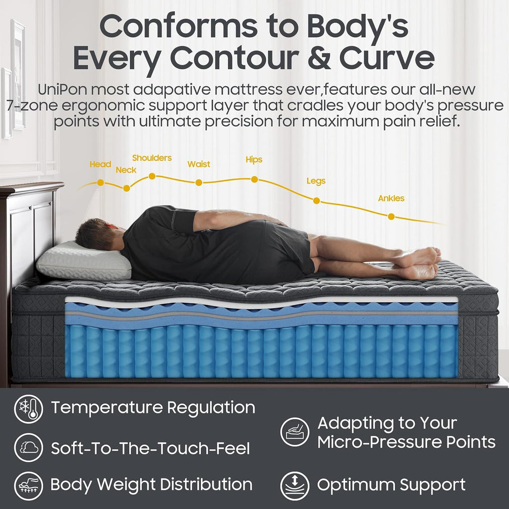 10 Inch Extra Firm Twin Hybrid Mattress