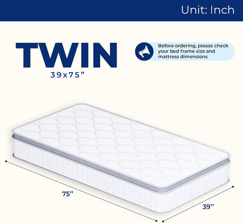 10 Inch Twin Hybrid Pocket Spring Mattress