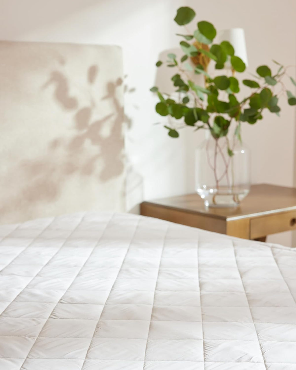 Bamboo Cooling King Elastic Mattress Pad