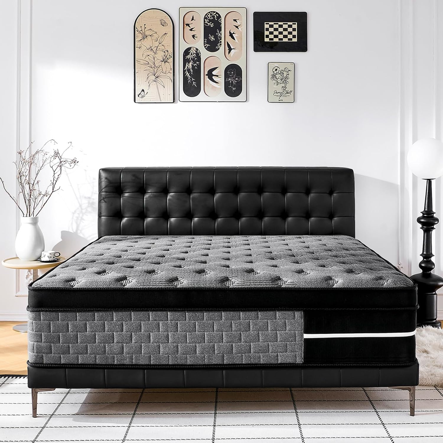 12 Inch Medium Firm Queen Hybrid Mattress