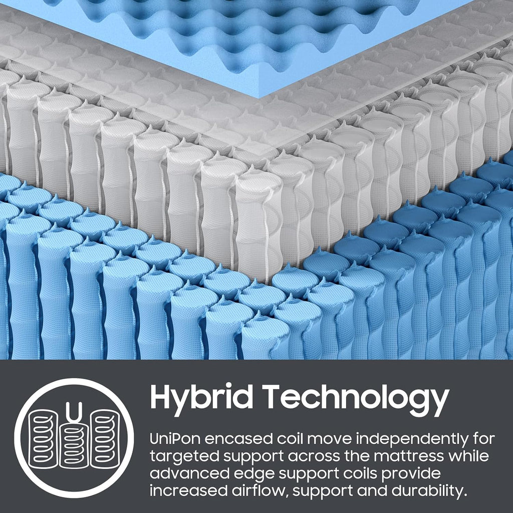 10 Inch Extra Firm Twin Hybrid Mattress