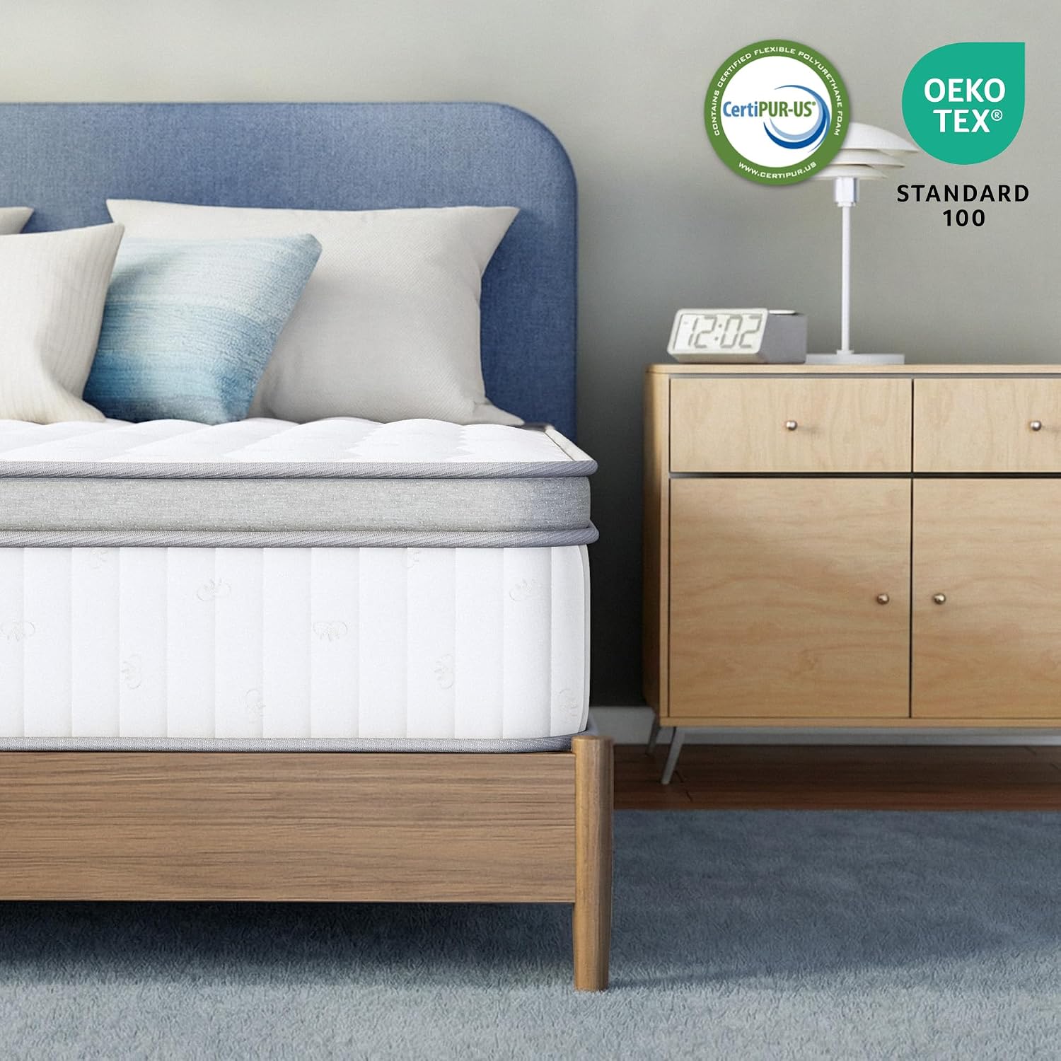 12 Inch Medium Queen Hybrid Mattress