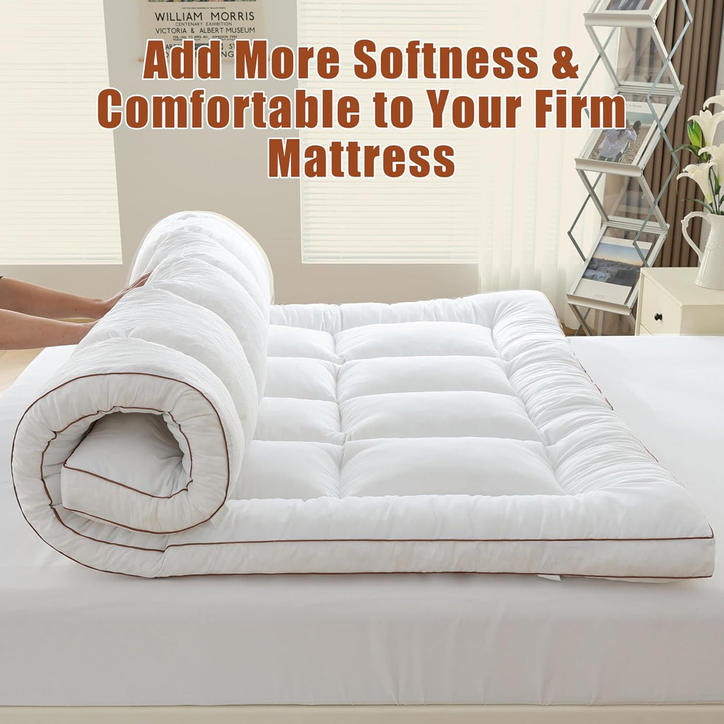 3 Inch Shredded Foam Queen Mattress Topper