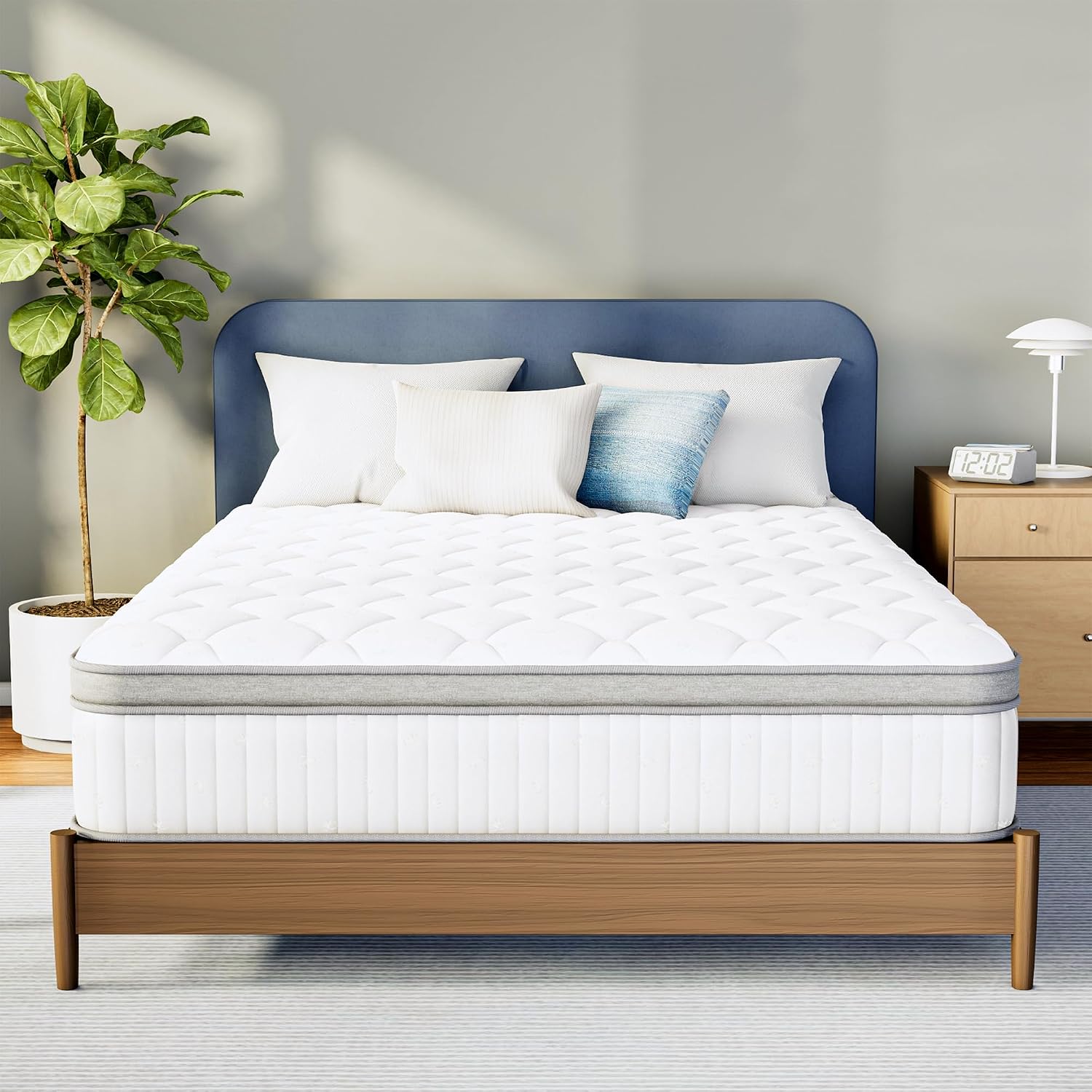 12 Inch Medium Queen Hybrid Mattress