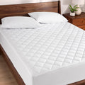 Quilted Fitted Cooling Queen Mattress Pad
