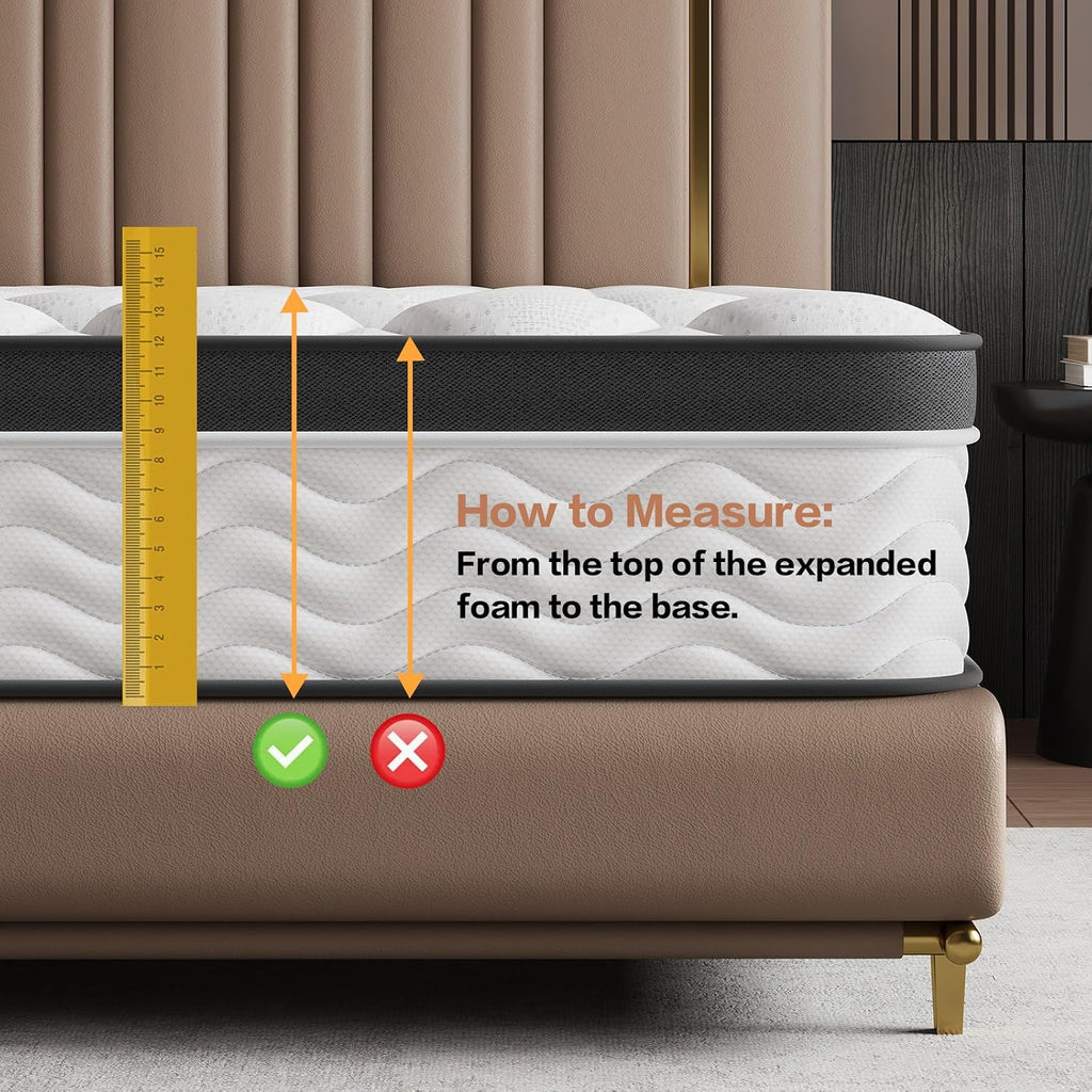 12 Inch Medium Firm Full Hybrid Mattress