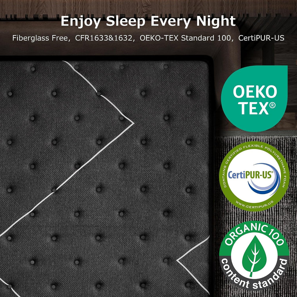 14 Inch Extra Firm Queen Hybrid Mattress