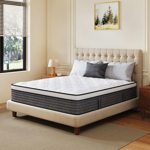 10 Inch Medium Queen Hybrid Mattress