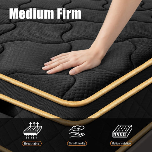 10 Inch Medium Firm Twin Hybrid Mattress