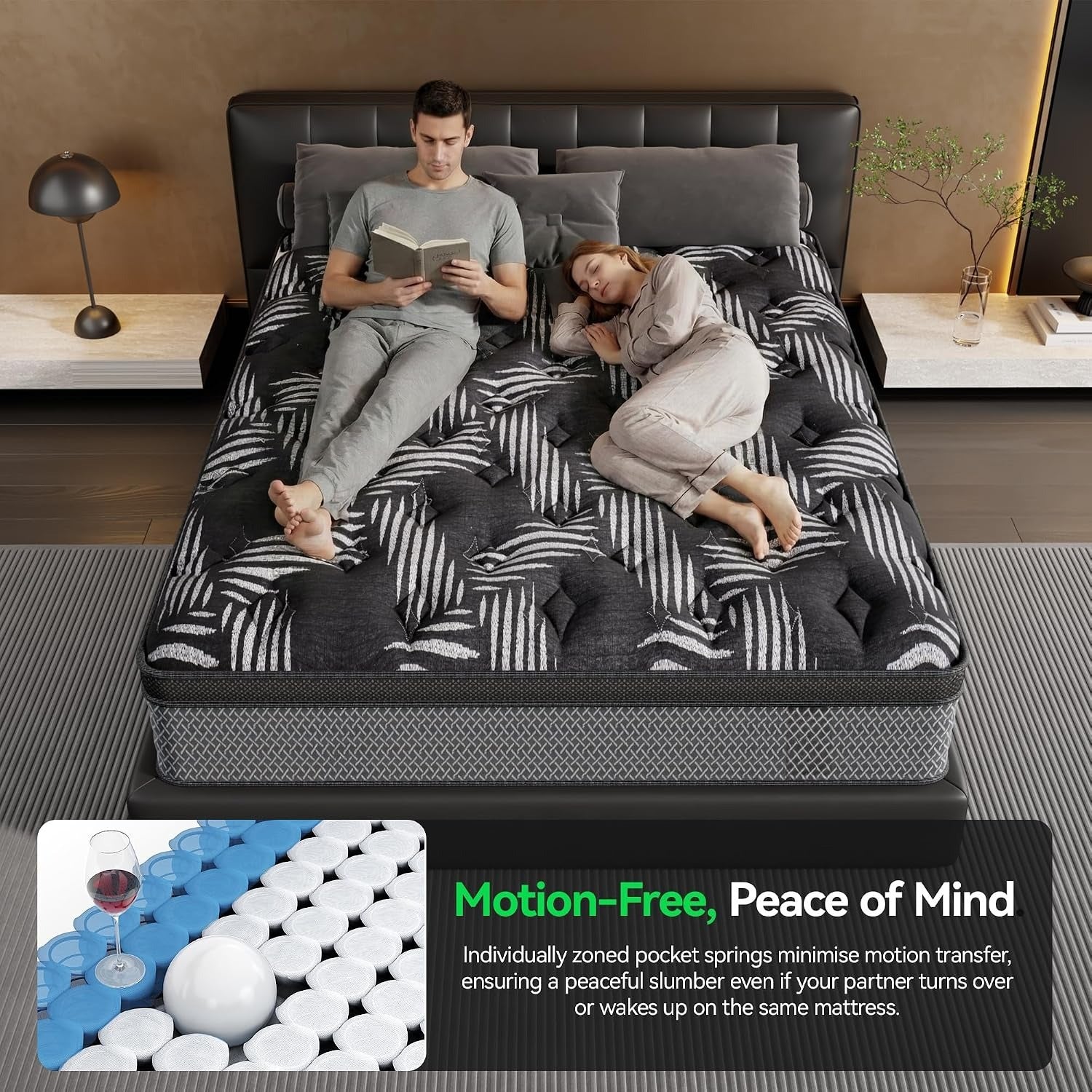 10 Inch Twin Hybrid Pocket Spring Mattress