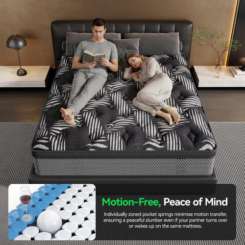 10 Inch Twin Hybrid Pocket Spring Mattress